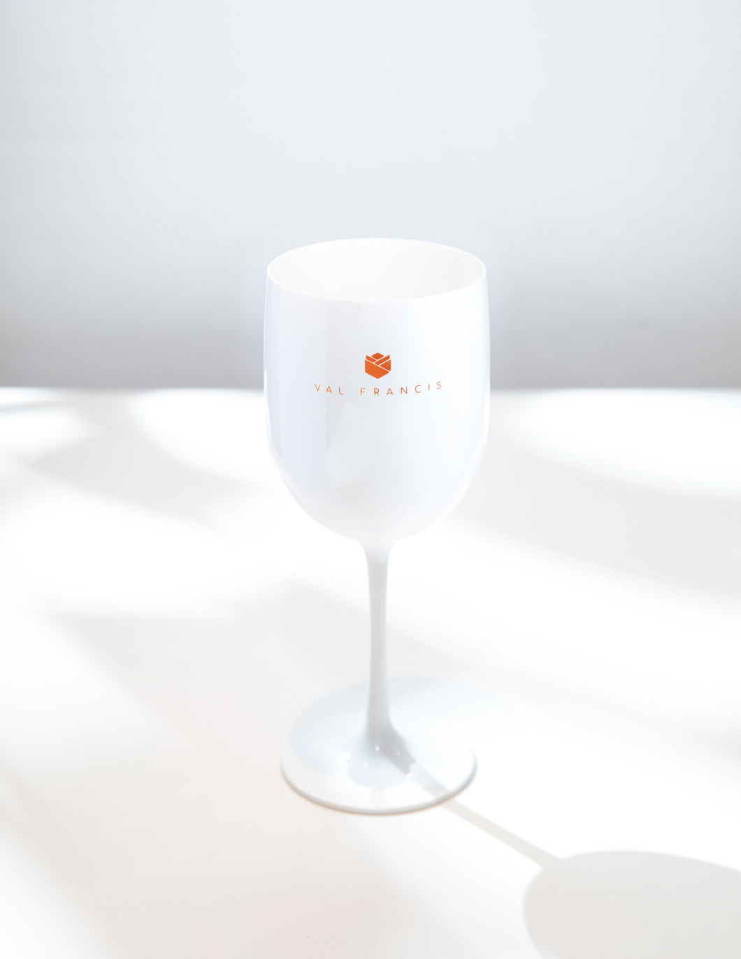 Wine Glasses White | Orange (Set of 6)